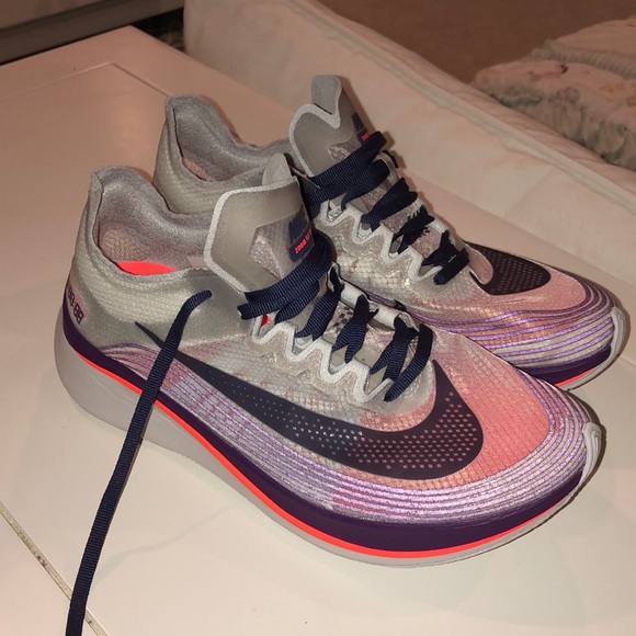 nike zoom fly sp purple orange